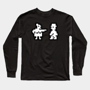 Jet Set Willy and Maria - ZX Spectrum 8-bit Legend Long Sleeve T-Shirt